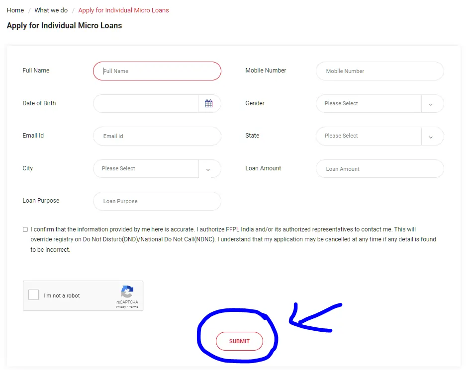fino payment bank form fill up image