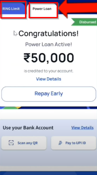  RNG Limit तथा power  loan option
