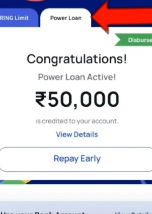 power loan option of ring app